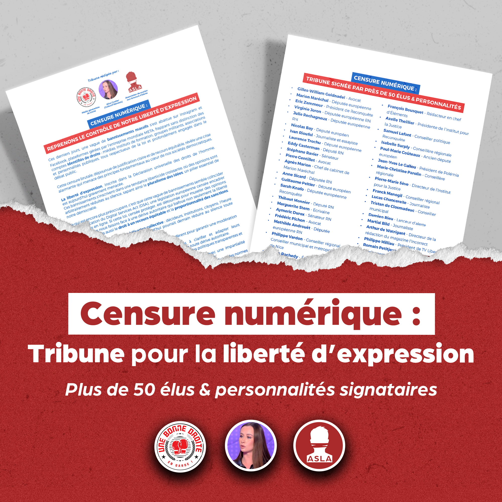 Censure numérique : Notre tribune signée par plus de 50 élus et personnalités