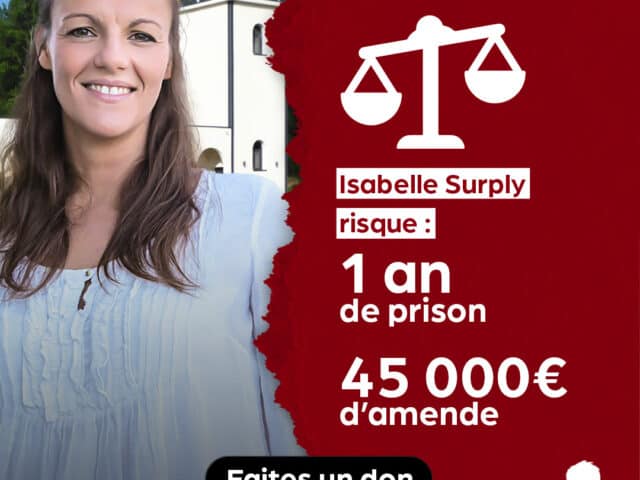 Isabelle Surply risque 1 an de prison et 45 000 euros d’amendes en appel pour avoir dénoncé un imam radical.