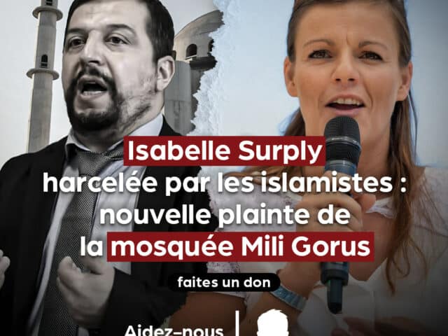 Isabelle Surply harcelée par les islamistes : une plainte en diffamation déposée par la mosquée Mili Gorus