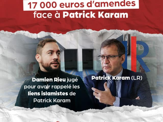 Damien Rieu risque plus de 17 000 euros d’amendes face à Patrick Karam