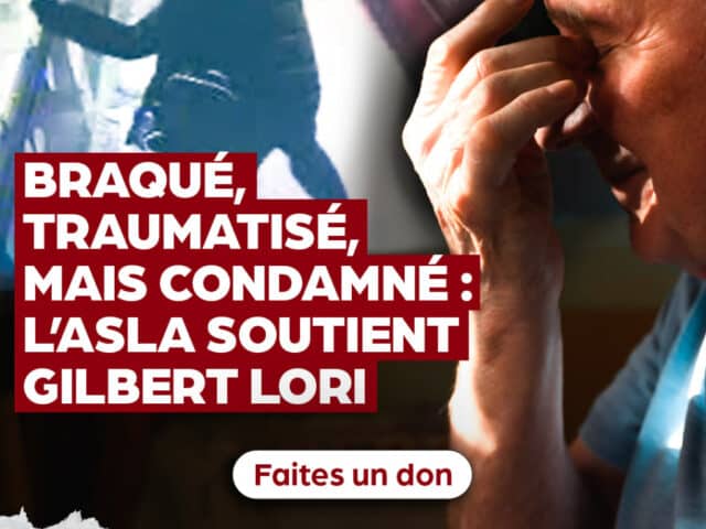 Braqué, traumatisé, mais condamné : l’ASLA soutient Gilbert Lori