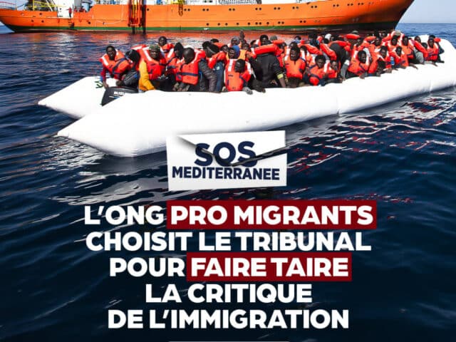 SOS Méditerranée : quand une ONG pro migrants choisit le tribunal pour faire taire la critique de l’immigration