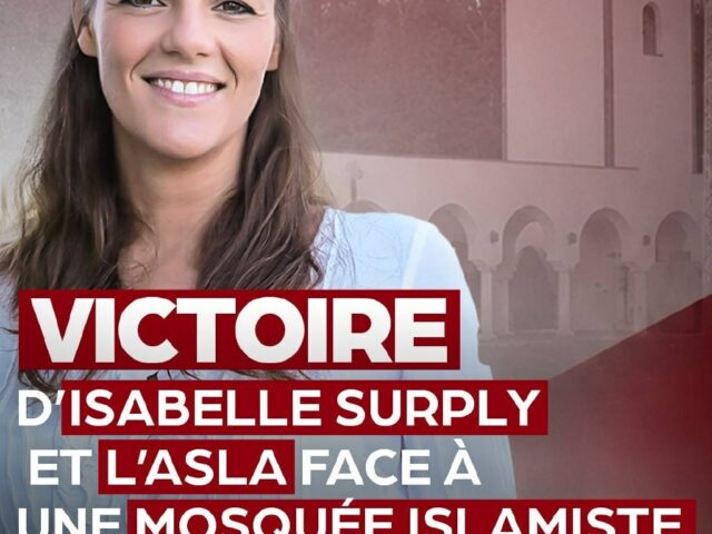 VICTOIRE POUR ISABELLE SURPLY ET L’ASLA FACE À UNE MOSQUÉE MILLI GÖRÜS !